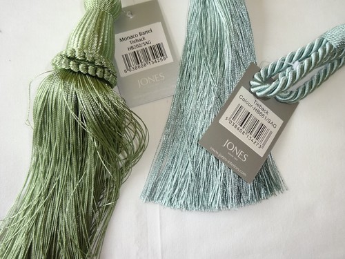 Rope Twist Tassel Curtain Tie Backs. Assorted Colours Available. New Cols added - Picture 31 of 42