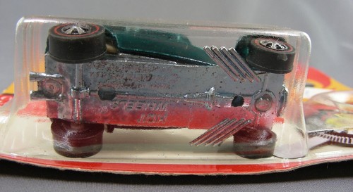 Redline Hot Wheels 1969 Classic 32 Vicky AQUA USA Blister Pack BP On Card - Picture 5 of 5