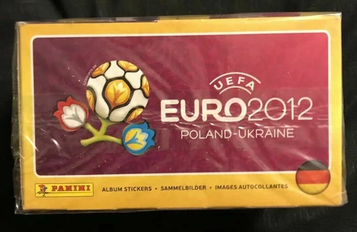 Panini EURO 2012 -- 100 packs -- sealed box