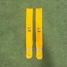 Nike Barcelona Home/Away Goalkeeper Men's Soccer Socks 15/16