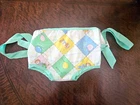 Vintage 1983 Coleco Cabbage Patch Kids Snuggle Close Baby Doll Carrier/Very Good