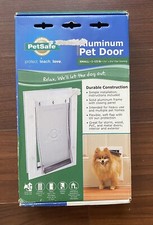 PetSafe Small 1-15 Lb Freedom Aluminum Pet Door 5.25" x 8.125" Flap Opening