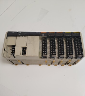 SYSMAC CQM1 OMRON PRGRAMMABLE CONTROLLER. W/ CQM1 PA203,OCH,ID212,OC222,OC221.