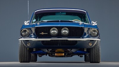 1967 Ford Shelby GT500 Fastback (Front) POSTER 24 X 36 INCH Nice Wall Art!