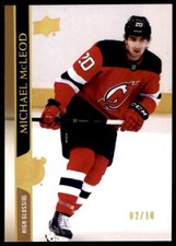 2020-21 UPPER DECK UD HIGH GLOSS MICHAEL MCLEOD 02/10 NEW JERSEY DEVILS #584