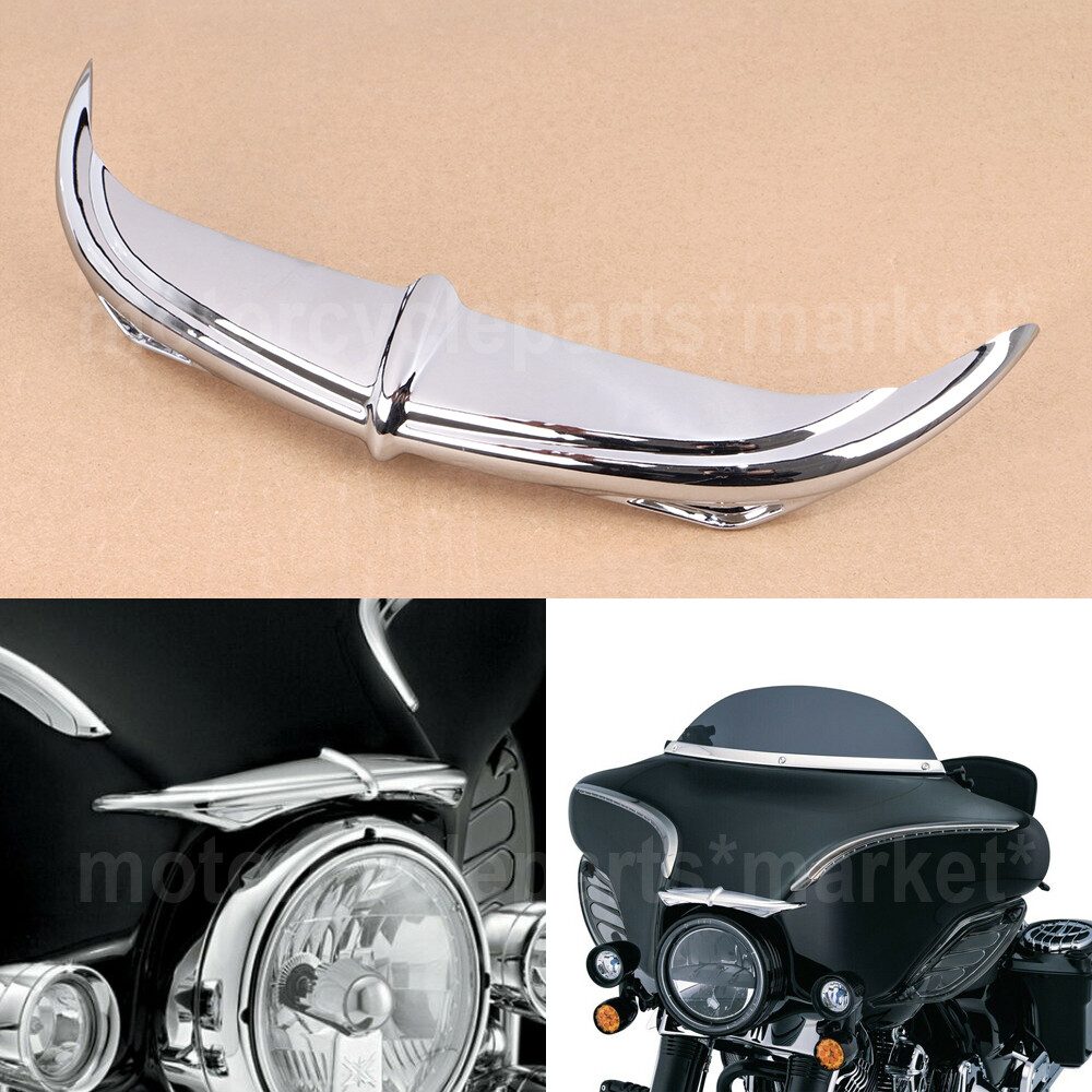 For Harley FLHTC 1996-2005,2007-2013 Bat Brow Batwing Fairing