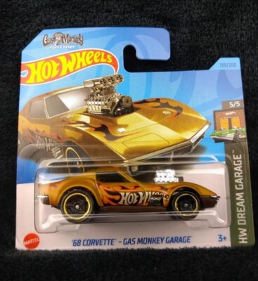 Hot Wheels 1/64 - Chevrolet Corvette 1955 - 70th Anniversary Set - #1/8 - Mainline 2023 - Jaune - Neuf