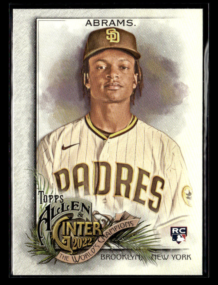 2022 Topps Allen & Ginter #226 CJ Abrams Rookie Card San Diego Padres