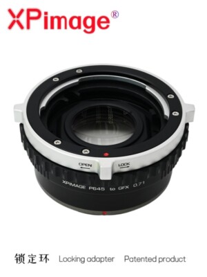 XPimage 0.71x Focal Reducer for Pentax 645 P645 Lens to Fuji GFX 100S 50s Camera