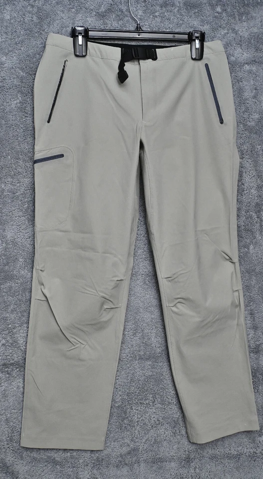 Pantalones para hombre Arc'teryx impermeables utilitarios senderos senderismo trekking beige talla XL Foto 2 de 4