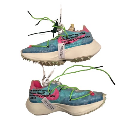 Nike vapor street X Off white Polarized Blue Womens size 11.5