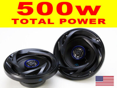 Auto Audio Lautsprecher 13.3cm 13cm 2 Weg Co Axial Tür Regal Hochtöner Fast Ship
