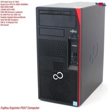 Fujitsu Windows 10 HDD (Hard Disk Drive) PC Desktops & All-In-One