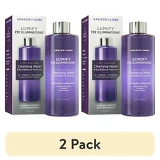 Bausch Lomb Lumify Cleansing Water & Eye Makeup Remover. 5.4 Fl Oz - 2 PACK