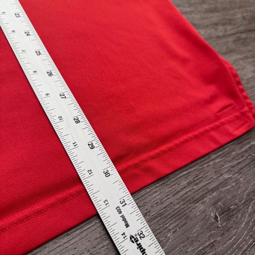 Peter Millar Polo Shirt Mens XL Red Summer Comfort Breathable Polyester - Picture 8 of 9