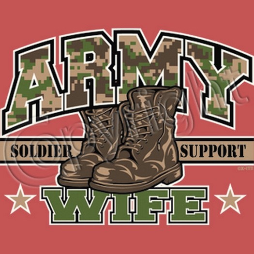Army Wife T Shirt You Choose Style, Size, Color 20133