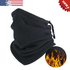 Winter Ski Fleece Thermal Neck Warmer Neck Gaiter Balaclava Windproof Face Mask