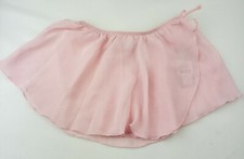 New MOR T Kids Girl Dance Skirt Pink Ballet S 6/7 Dancewear Wrap Elastic Waist