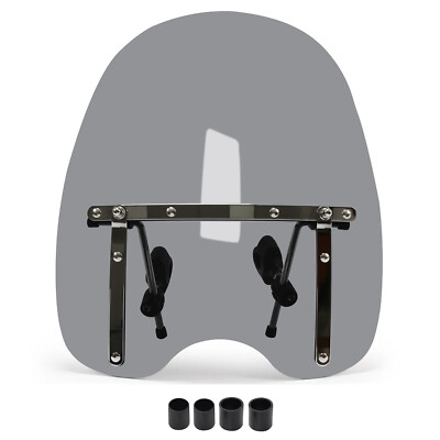 #ad 18quot;x16quot; Motorcycle Windshield Windscreen For Yamaha V Star 1300 1100 950 650 $36.99