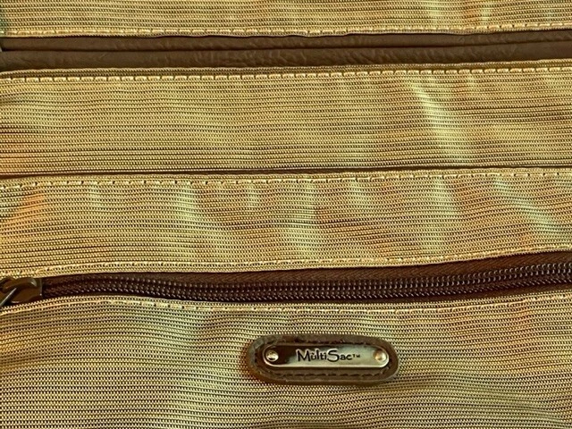 Multi-Sac Bolso de Hombro Tostado Tela Hobo Monedero Nuevo con Etiquetas Foto 4 de 4