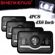 4pc 4x6 Inch Led Headlight High Beam Low Beam For Chevrolet S10 1995 1996 1997 4pc 4x6 Inch Led Headlight High Beam Low Beam For Chevrolet S10 1995 1996 1997