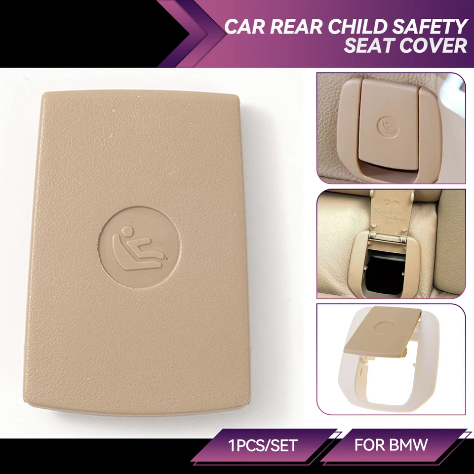 Child Seat Hook Anchor Rear ISOFix Cover For BMW F30 F31 E84 E90 E91 52207319686 Foto 2 de 4