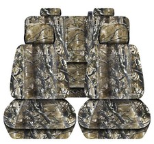 Complete Set Seat Covers 2014-2018 Chevy Silverado - Camouflage Car Seat Covers