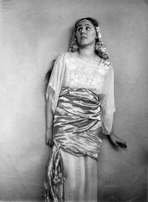 Famous Austrian Ballet Dancer Ballerina Grete Wiesenthal c1910 8 Old Photo