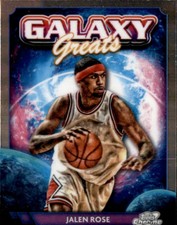 2023-24 Topps Cosmic Chrome - Galaxy Greats Jalen Rose #GG-22