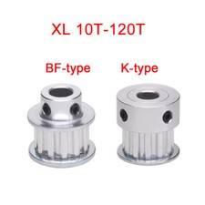 XL 10-120T Timing Belt Pulley Pitch 5.08mm Synchronous Wheel BF-type Bore 3-25mm