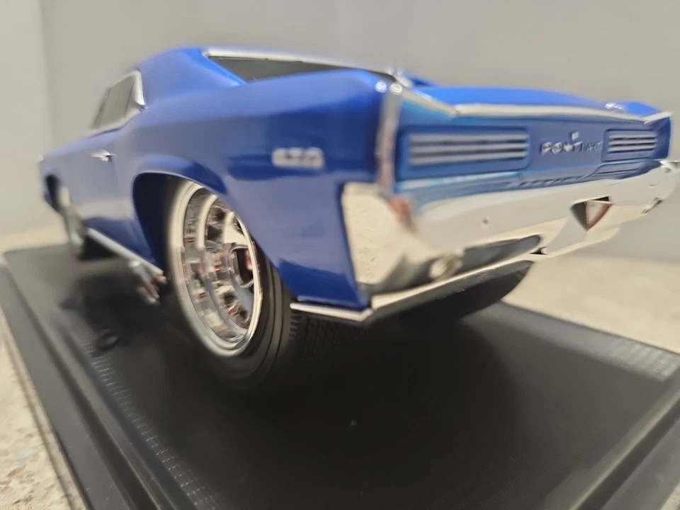 Vntg 2002 Muscle Machines 1966 Pontiac GTO Limited To 5,800 1:18 Diecast NO BOX - Image 3 of 4
