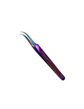 Eyebrow Tweezer Legacy Nails Professional Multicolor Curved Tweezer