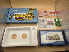 Nintendo Game & Watch GOLD CLIFF MV-64 NOS 1988 NEW OLD STOCK