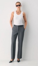 BABATON Gray Straight Leg Dress Pants -Sz 6 Stylish 