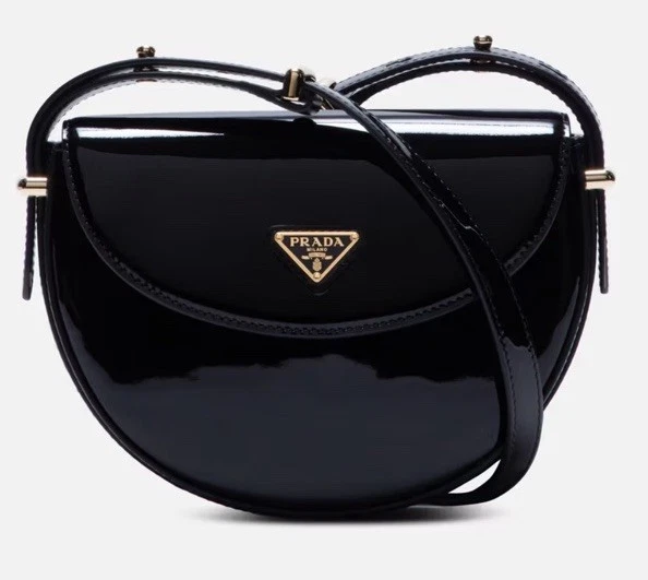 PRADA Patent Shoulder Bag Bags & Handbags for Women for sale | eBay