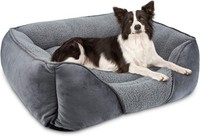 Furtime Hundebett 63X53Cm Waschbar Flauschig Anti-Angst Rutschfest FüR Hunde