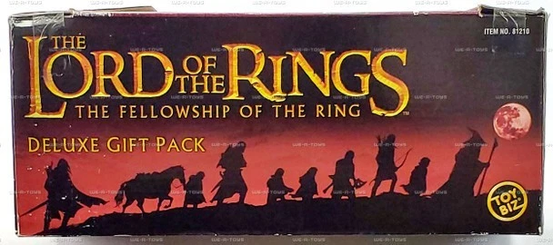 El Señor de los Anillos Comunidad del Anillo Paquete de Regalo de Lujo Toy Biz Nuevo 2003 Foto 4 de 4