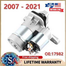 Starter For Nissan 1.6L 1.8L 2.0L NV200 Cube Sentra Versa Juke 2007-2021 17982