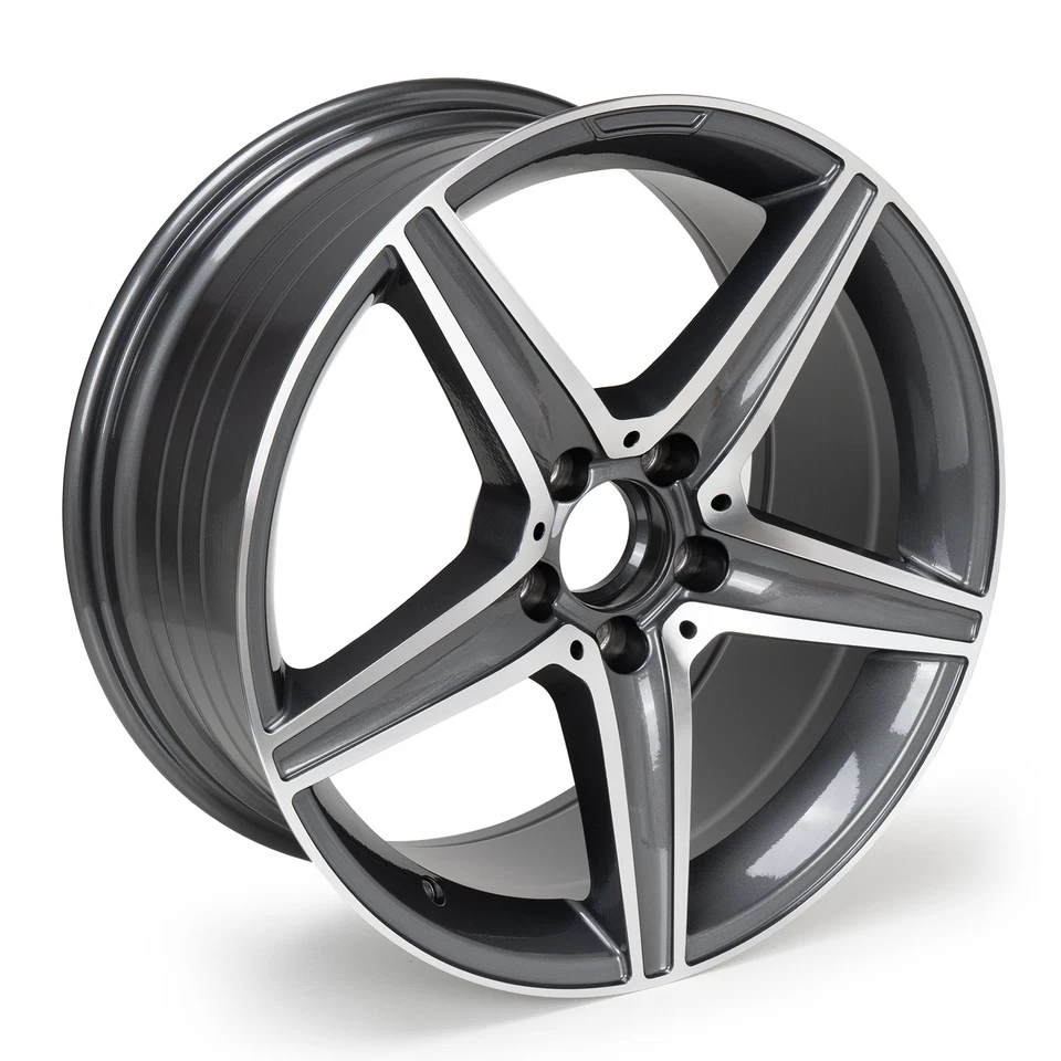 Llanta de repuesto de diseño OEM de 18" x 8,5"" para Mercedes-Benz CLA250 C250 C300 E300 Foto 4 de 4