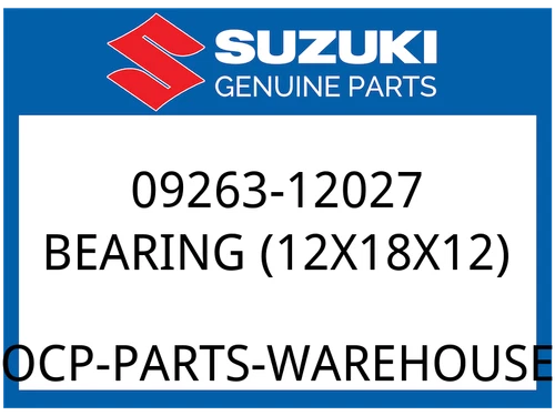BEARING, CL RLSE CAM *{12X18X12}*