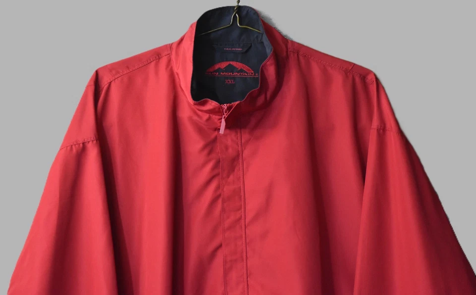 Chaqueta cortavientos Sun Mountain de colección para hombre 2XL XXL rendimiento de golf Hong Kong Foto 4 de 4