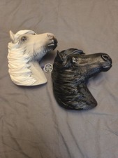 Bossons Fraser Art 3d Horse Heads Set Of 2 19...