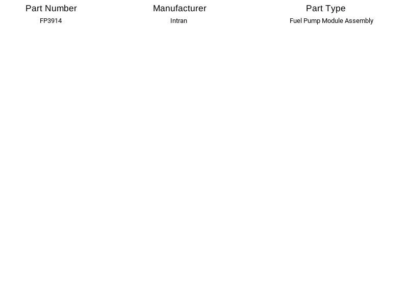 Módulo de bomba de combustible Airtex E3914M para Chevrolet Pontiac Cavalier Sunfire 2,2 L 1995 Foto 4 de 4