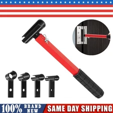 Heavy Duty Steel Door Hinge Adjust Tools, 4-in-1 Hinge Gap Adjusting Wrench Set