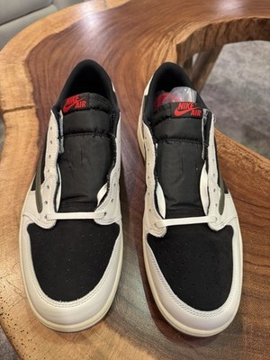 Travis Scott x Wmns Air Jordan 1 Retro Low OG SP Olive Sz 14 Women s/ Mens 12.5