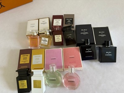 Lot of 10 Assorted Women's Mini Perfume Travel Size 7.5ml Brand New Sealed