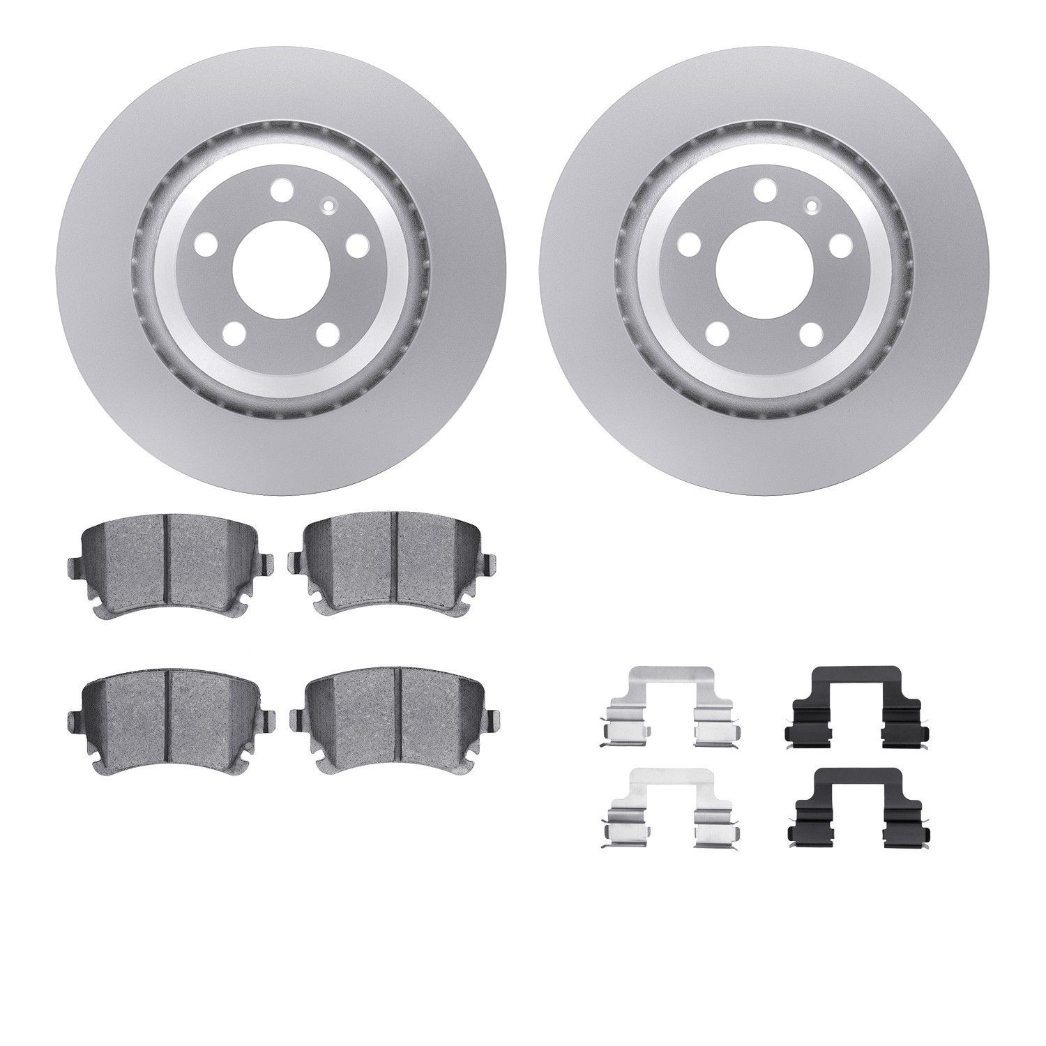 Dynamic Friction 4612-73021 Disc Brake Kit For 05-11 Audi A6 Quattro
