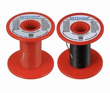 BNTECHGO 30 Gauge Silicone Wire Spool Red And Black Each 500ft Flexible 30 AWG