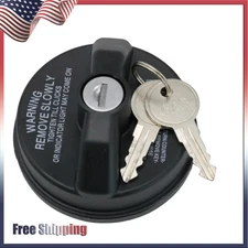 Locking Gas Cap Fuel Tank Cap Lock with Key Replacement For Chevy Chevrolet GM