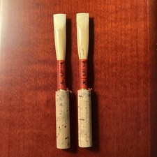 Two 2 professional oboe reed blanks, Jeann  shape